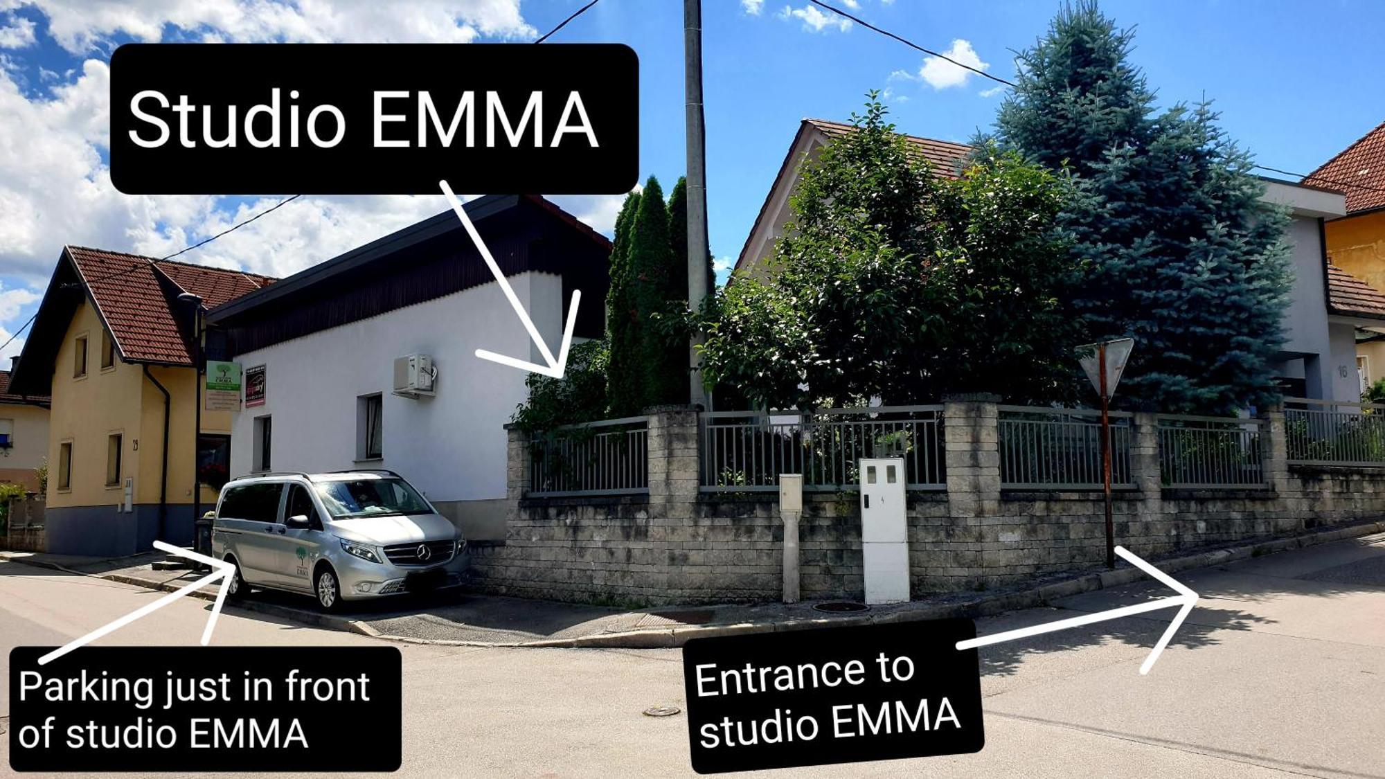 Studio Emma Ljubljana - Free Parking, Ac, Wifi Zewnętrze zdjęcie